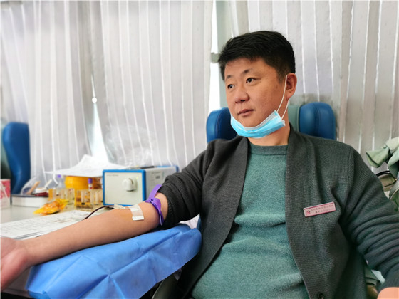 獻血傳真情，為黨旗添光彩 ——三元村春季無償獻血活動側(cè)記