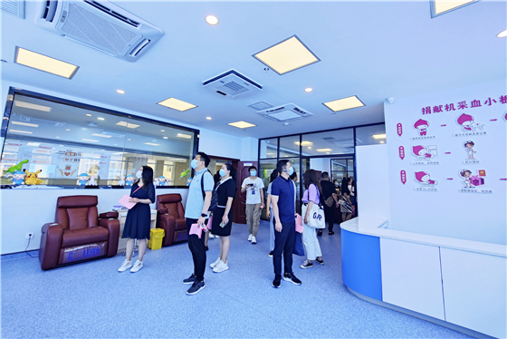 全市精神文明創(chuàng)建工作觀摩活動走進市中心血站